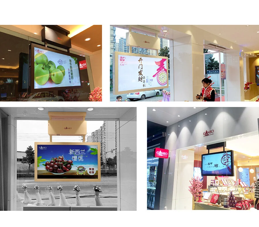 advertising display。 55 inch 1500-700nits Dual Side Digital Signage — Keewin Display